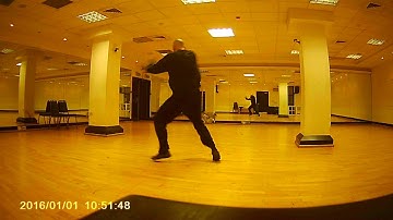 Solo Pad Drills - Palm/Hammer/Elbow - Adrenaline Combatives - Julien Masson