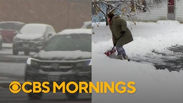 Arctic blast slams parts of eastern U.S., bringing snow and below-freezing temperatures