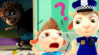 Little Brother Helps Policeman - Baby&#39;s Helper | Rescue Team Chasing Thief | Cartoon for Kids