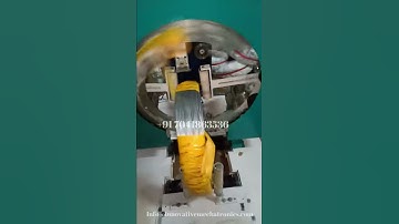 G.I wire wrapping machine | SS wire Film packing machine | Automatic vertical coil wrapping machine