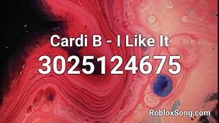Cardi B - I Like It Roblox ID - Roblox Music Code