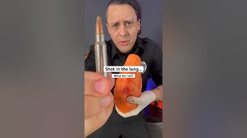 Shot in the lung? Try this… #survival #medical #health