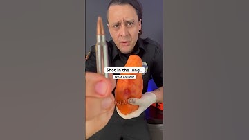 Shot in the lung? Try this… #survival #medical #health
