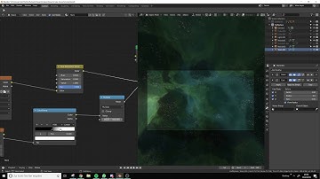 Blender 2.8 Eevee Nebula Panorama