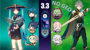 C0 Wanderer National & C0 Alhaitham Quickbloom | 3.3 Spiral Abyss | Floor 12