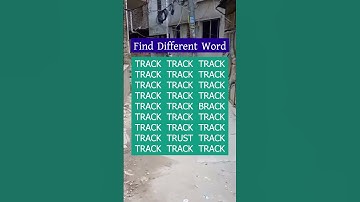 5 Seconds For You To Spot . Try Your Skills  #brainteaser #search #find #puzzle