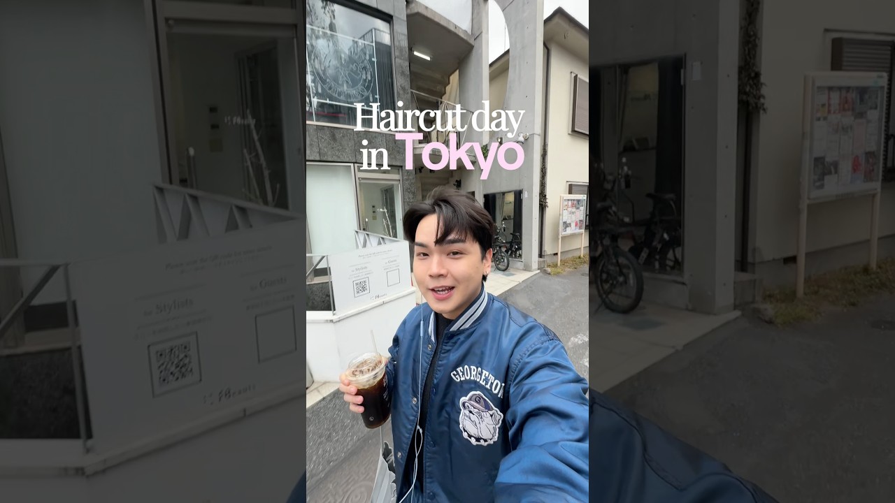 Getting a haircut in Tokyo! 💇🏻♂️#haircut #tokyo #lifeinjapan #tokyolife