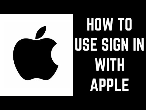 How to Use Sign in With Apple