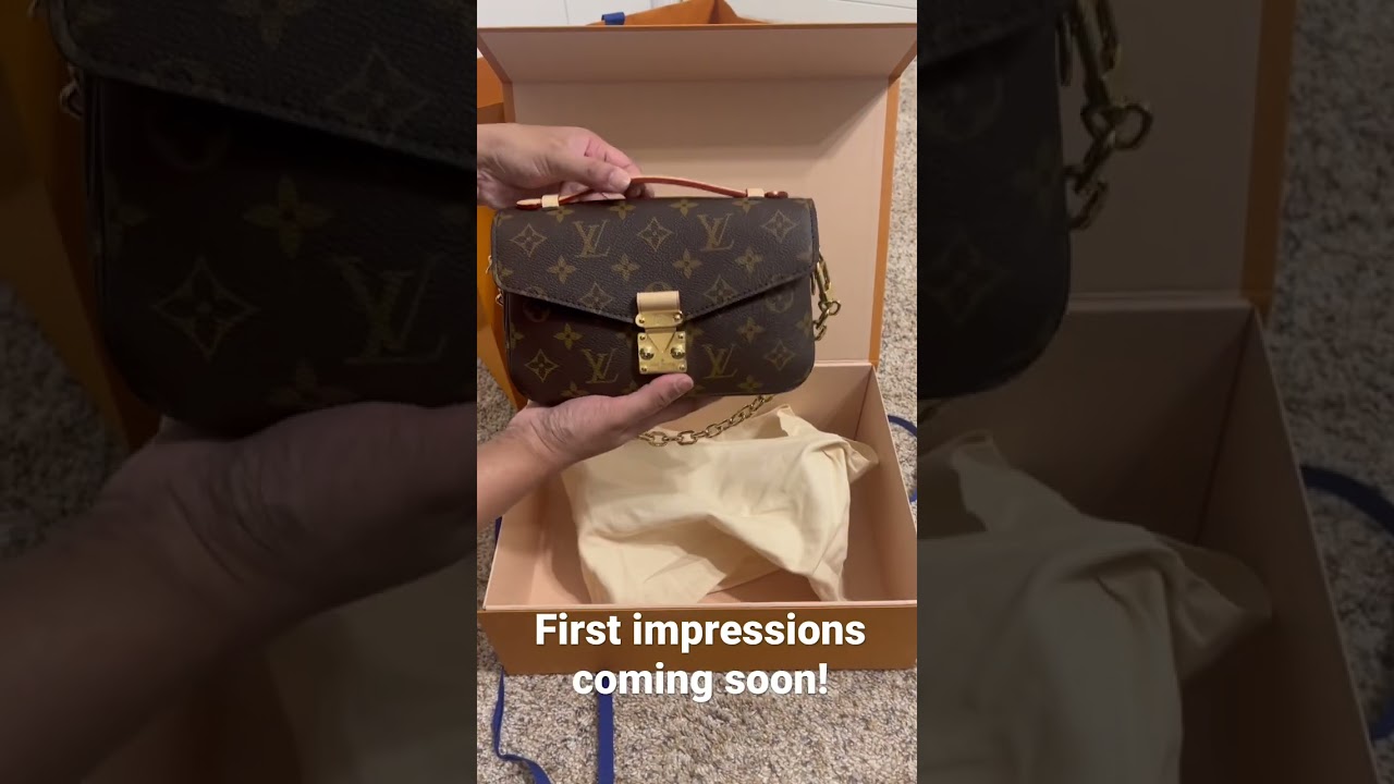 Louis Vuitton Pochette metis EAST WEST Bag First Impressions Ft