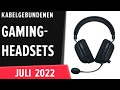 TOP-7. Die besten Kabel­ge­bun­denen Gaming-​Head­sets. Test & Vergleich. Juli 2022 | Deutsch