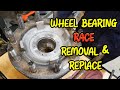 Bearing Failure & Wheel Bearing Race Removal(welding trick) and Replace