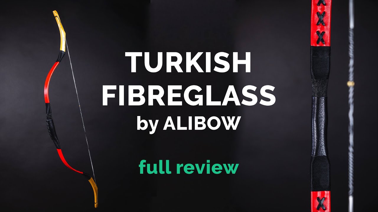 THIS BOW is a HUGE SURPRISE 🏹 Turkish FibreGlass bow by ALIBOW (archery  review) 