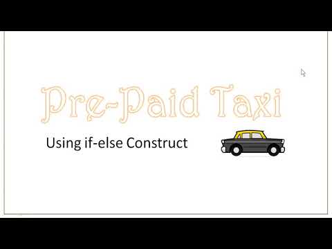 Prepaid Taxi Amount Calculation | Java Program Using if-else Construct | ICSE