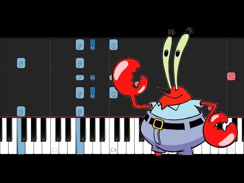 spongebob-squarepants---electric-zoo-(piano-tutorial)