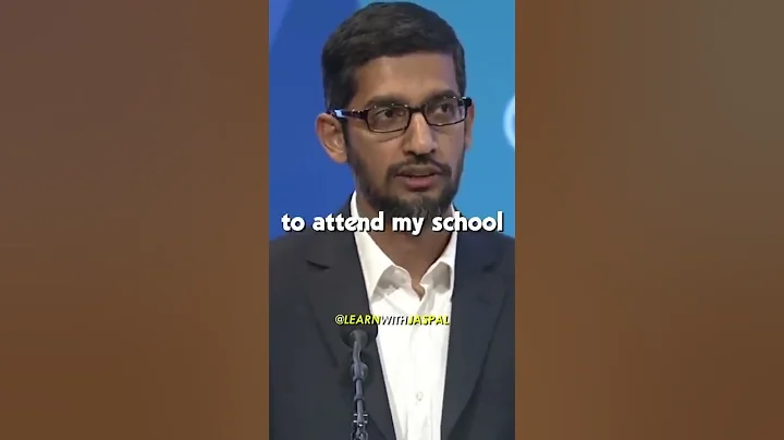Getting into IIT changed my life - Sundar Pichai - DayDayNews