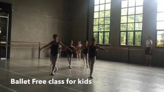 Ballet for kids free class pointstudio