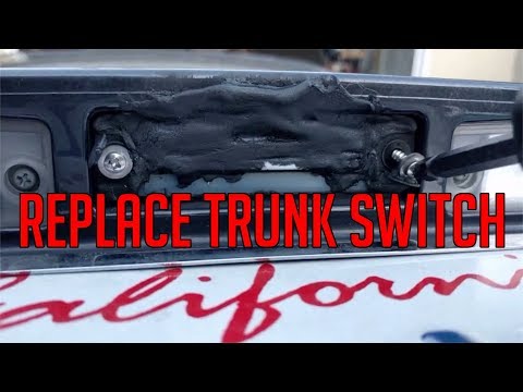[DIY] Replacing Toyota/Lexus/Scion Trunk Switch Cover