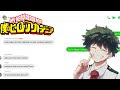 Deku pranks Class 1-A || BNHA Lyric Prank || Gingerbread Man