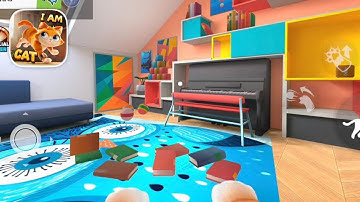 I Am Cat Literature | Drop 5 Books From shelves On The Floor Complete | I Am Cat | Ahigat Boy 