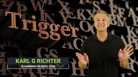 Pull the Trigger on Scenario Based Learning