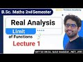 Real Analysis | 01 | Limit | 01 | B.Sc. 2nd Semester | SKY Sir