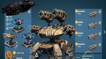 DEVOURER Arbiter Equalizer- New Titan -Champion league | War Robots