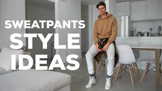 How to LOOK GOOD in Sweatpants | 5 Outfits | Parker York Smith
