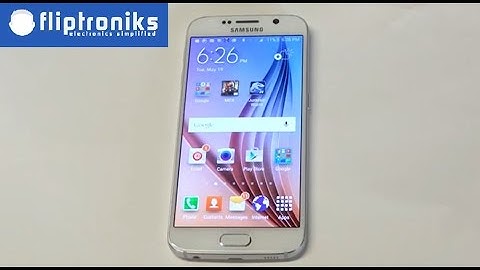 Galaxy S6 How To Change Text Message Font Size - Fliptroniks.com