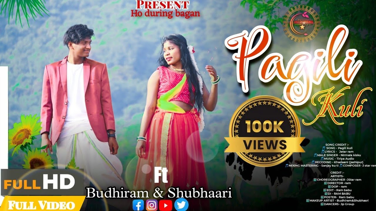 PAGILI KULI!!NEW HO MUNDA VIDEO 2024/FT-BUDHIRAM, SHUBHASRI,