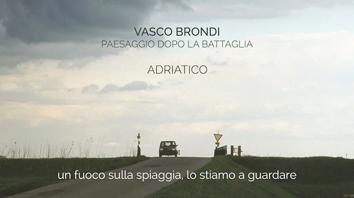 Vasco Brondi - ADRIATICO | Paesaggio dopo la battaglia