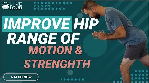 Improve Hip Range of Motion and Strength Split Stance Internal Rotation