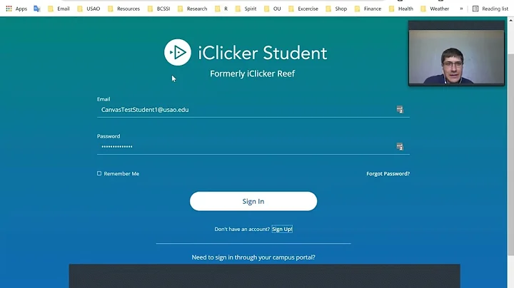 iClicker Setup