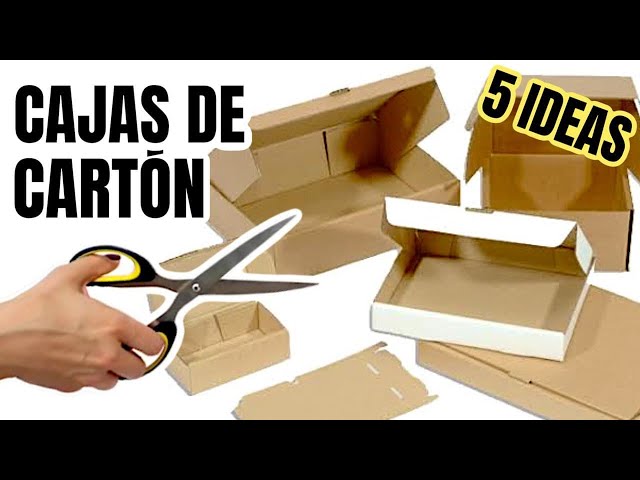 Hermoso y Útil Reciclaje de Cartón - manualidades con cartón - #artesanato  #craftideas #diy 