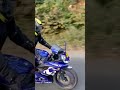 Riding the yamaha r15v3