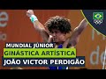 MUNDIAL JÚNIOR DE GINÁSTICA ARTÍSTICA 2023 - João Victor Perdigão nas barras paralelas