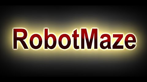 [Google Play Store] RobotMaze in Java for Android Showcase #FullHD