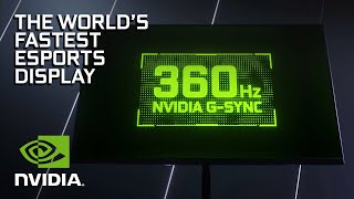 360Hz NVIDIA G-SYNC - 世界最速の e スポーツ ディスプレイ
