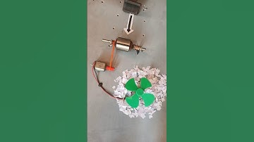 How to Generate Power with a Mini BLDC Motor from a Drone - हाई स्पीड