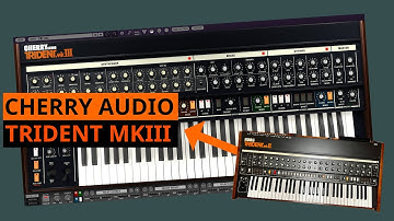 Cherry Audio Trident MkIII Sound Demo - Korg Trident Emulation (1981)