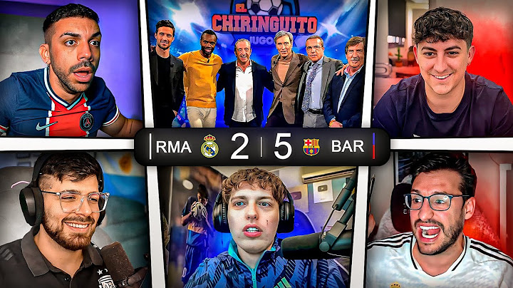 LAS MEJORES REACCIONES AL REAL MADRID 2-5 BARCELONA 😯🔥DjMaRiiO , DAVOO, LA COBRA, XBUYER , UBIETOO