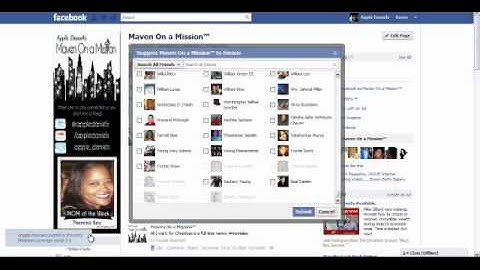 How to Invite All Friends to Facebook Fan Page