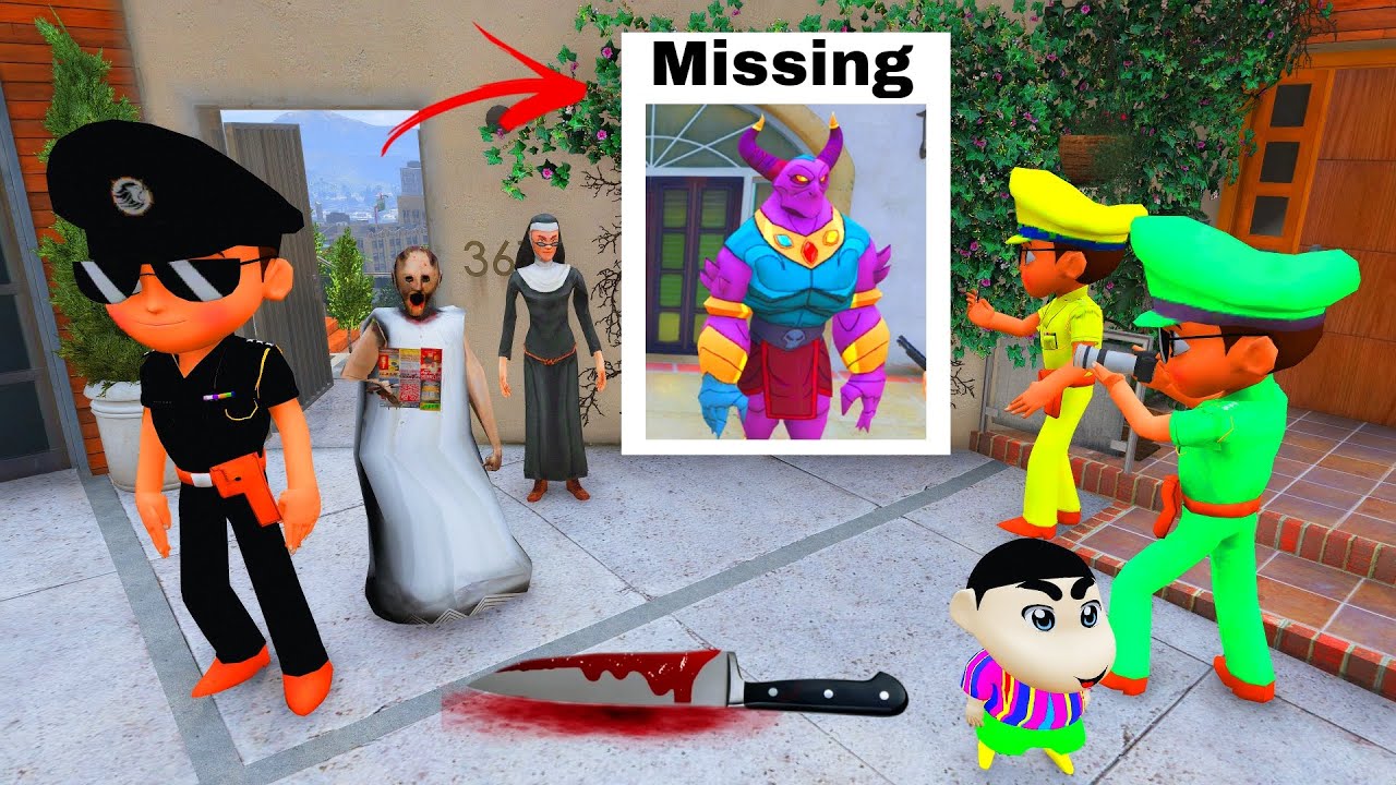 😭 Kaal Missing 😡 Little Singham Shinchan Save Kicko in GTA 5 | GTA 5 Gameplay