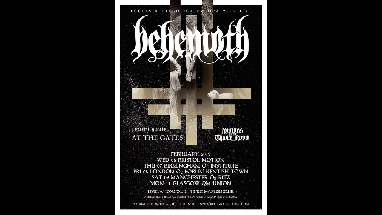 Behemoth Kentish Town Forum 8th February 2019 Full Set Audio
