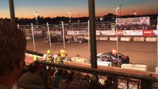 7-29-17 Christian County Fair Demo Derby Compacts