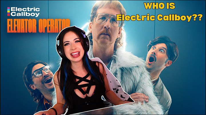 FIRST TIME EVER HEARING ELECTRIC CALLBOY - "Elevator Operator" REACTION