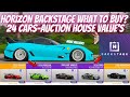 FORZA HORIZON 4-What to BUY & SELL from Horizon backstage -Auction house prices-Rare/exclusive car's
