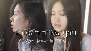Davichi(다비치)-Forgetting You(그대를 잊는다는 건)Moon Lovers OST Part4 Eng Sub//Azual Joshua & Lu Hpring COVER