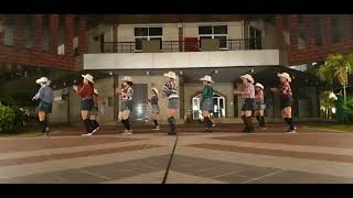 Achy Breaky Heart Line Dance 💃 by: Andy S Thailand.