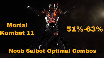 Noob Saibot 51%-63% Optimal Krushing Blow And Fatal Blow Combos Mortal Kombat 11