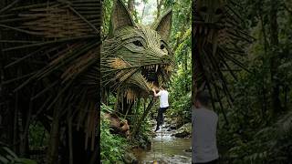 Inside a Bamboo Fox House 🌿🦊 | Unreal Jungle Home Design